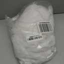 Milk Yarn Chair Cover, Tulle Chair Back Cap Covers for Bridal Shower, Wedding, Baby Shower Decoration Long Tulle High Chair Skirt Slipcovers (White, 2pcs)