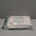 NICETOWN Natural Linen Curtains 84 inch Long 2 Panels Set, Grommet Top Thick Linen Burlap Semi Sheer Vertical Drapes Privacy Assured with Light Filtering for Bedroom/Living Room, W55 x L84