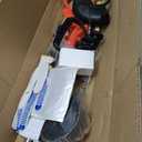 21V Cordless Weed Wacker with 2 Batteries & Wheels