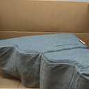 Dog Stairs 4 Steps for Small Dogs and Cats to Get on High Beds, Couch or Car, Pets Can Climb, Sit, Lie Down or Perch to Look Out Windows on The Spliceable Ramp, Provides Support, Grey19" H