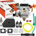 HUZTL FS90R FS110R Carburetor C1Q-S174 Kit for 4-Stroke STHIL FS87 FS90 FS100 FS110 FS130 HL90 HL95 HL100 HT100 HT101 KM90 KM100 KM110 Carb