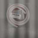 39" Side Open One Cord Hider (<1/4") for Wall Mounted Tv, Extension Flexible Cable Cover to Hide Conceal Cords Along Wall, Wire Raceway Management Cable Concealer Channel, Electric Cord Organizer, White