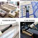 For Shark Rocket HV301 HV322 Series, Shark Navigator NV352 NV356E and Rotator NV501 Series-Vacuum Attachments Accessories 1-3/8'' plus Vacuum Adapter Compatible with Sharks & Miele Vacuum Cleaners