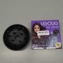 LIGOLIG Hair Difuser Attachment Universal Diffuser Hair Dryer for 1.4-inch to 2.4- inch Blow Dryer, Hair Diffuser for Curly Hair and Natural Wavy Hair (Black)