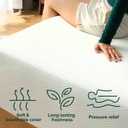 Zinus 14 Inch King Green Tea Memory Foam Mattress, Fiberglass Free, Medium Firm Feel, Zoned Pressure Relief, Certified Safe Foams & Fabric, Mattress in A Box (White)