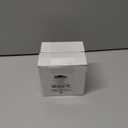 2 x Joiedomi Donut Food Mini Christmas Ornaments Blue, Snacks Blown Glass Small Ornament for Christmas Tree Hanging Outdoor Decorations Indoor, Xmas Blue Candy Party Favors