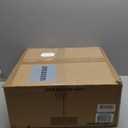 Modern Crystal Chandelier 18" Chrome Semi Flush Mount Ceiling Light Fixtures 6-Lights Drum Crystal Pendant Lighting for Dining Room Foyer Bedroom Living Room