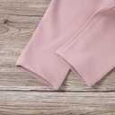YALLET Toddler Baby Boy Clothes Suit Gentleman Wedding Outfits, Formal Dress Shirt+Bowtie+Suspender Pants(Pink, 2-3T)