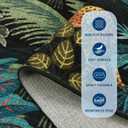 GarveeHome Large Area Rugs 10x13 for Living Room, Jungle Animal Washable Rug Soft Non Slip Backing Floor Mat Carpet Indoor Thin Accent Rug for Bedroom Dining Room Playroom Nursery Home Decor