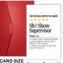 4 x NewEleven Funny Boss Gifts - Appreciaton Card, Boss Birthday Card For Men, Women, Manager - Supervisor Gifts For Women From Coworker, Colleague - Greeting Card