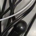 Dimmable Floor Lamp, Arc Floor Lamps for Living Room, Stepless Dimming Modern Standing Lamp with Linen Shade, Tall Lamp for Bedroom Office Dining Room- Black