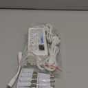 SHNITPWR 3V ~ 12V Power Supply 60W Universal Adjustable AC Adapter 100V-240V AC to DC 3V 4V 4.5V 5V 6V 9V 10V 12V Variable Power Converter 5A Max with 14 Tips Polarity Converter LCD Display, White