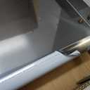 HARDURA Stainless Steel Shelf 12" x 24", 210lb Commercial Shelves Wall Mount Metal Shelving with Backsplash and Brackets for Kitchen, Restaurant, Laundry Room and Home