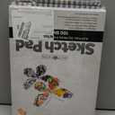 Sketch Pad 2-Pack - 9x12 Drawing Pads for Kids 9-12, Teens - 64lb (95gsm) Art Paper - Spiral Perforated 100 Sheets Each - Sketch Book for Kids, Art Sketchbook for Dry Media