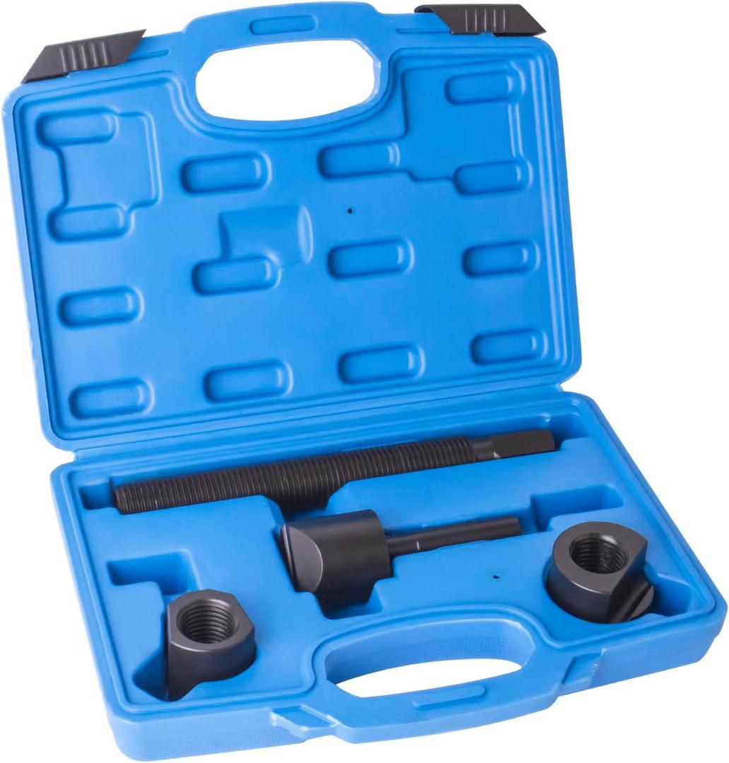 Dual Wheel Separator Tool, Heavy Duty Dually Wheel Removal Tool Kit for Stuck Rims, 40Cr Steel Universal Dual Wheel Separator, Fits 1-1/8" Air Impact Wrench, for Semi Truck, Bus, Van, Trailer