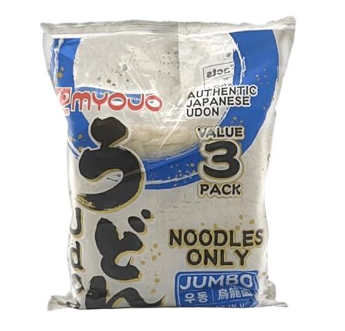 Myojo Jumbo Udon Noodles, No Soup, 4.94 Oz, Pack Of 2 BB: 12/14/2026