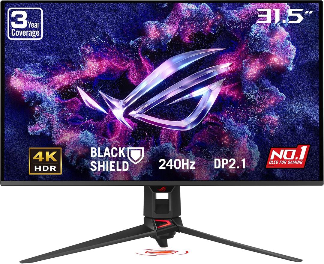 ASUS ROG PG32UCDM3 32 Inch 4K 240Hz Tandem OLED Gaming Monitor