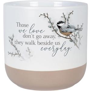 Carson Those We Love Planter Pots No Drainage Hole, 5.5-inch Diamter, Ceramic, Home, Garden Decor