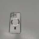 Luxury Wireless Charging Case for iPhone 13 Pro Case for iPhone 14 Plus 13 12 11 Pro Max Xs Max Case Soft Silicone Cover,Silver,for iPhone Xs Max