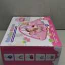 Unicorn Baby Gym Play Mat, 9-in-1 Tummy Time Mat with 7 Baby Toys, Washable Baby Activity Mat for Visual, Sensory, Motor Development, Newborn Baby Toys Gift for Toddler 0-3-4-6-9-12 Months (Pink)