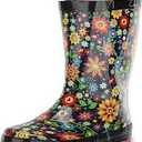Western Chief Boys Waterproof Printed Rain Boot with Easy Pull On Handles
, Size 9