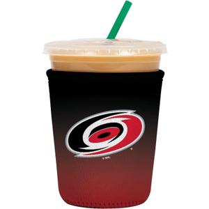 Sok It JavaSok NHL Hockey Iced Coffee & Cold Soda Insulated Neoprene Cup Sleeve (Carolina Hurricanes, Small: 16-20oz)