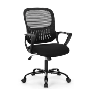 c-3718BK edx Desk Chair with Ergonomic Lumbar Support for Home, Office, Bedroom, 250lbs, Black c-3718BK edx Desk Chair with Ergonomic Lumbar Support for Home, Office, Bedroom, 250lbs, Black