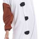 Adult Onesie Animal One Piece Pajamas Hollaween Costume Christmas Unisex Cosplay Sleepwear for Women Men (Olaf) XL
