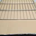 WPW10256908 Oven Rack Stove Replacement Parts for Whirlpool 304 Stainless Steel Gas Range Oven Rack 24 x 15.75 Inch Roper Maytag Kenmore jennair Amana Electric Shelf Rack W10256908 Oven Racks 2 Pcs