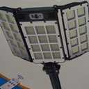 Solar Lights Outdoor, 270 Adjustable Motion Sensor Solar Flood Light