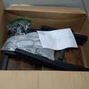 Corner Plant Stand with Grow Light - 6 Tier Plant Stand Indoor Square Metal Plant Shelf with Adjustable Light, Plant Organizer for Living Room, Graden, Home Decor (Brown)