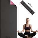 Yoga Mat Non Slip, Anti-Tear 1/4" & 2/5" Thick TPE Yoga Mats for Women and Men, a stylish and practical dual-tone yoga mat.72"x24" Exercise & Fitness Mat with Carrying Strap, Workout Mats for Yoga, Pilates and Floor Exercise