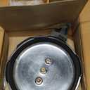 Prestige Deluxe Alpha Svachh Stainless Steel Pressure Cooker with Alpha Base and Deep Lid for Spillage Control, (3 Liter)