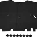 Hood Insulation Pad with Clips Compatible with Chevy Silverado Tahoe Suburban GMC Sierra Full Size Trucks 1999-2006