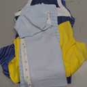 Kiddiezoom Baby Layette Set Baby Boys' 9-Piece Bodysuits Pants Set Toddler Girl Boy Unisex Baby Gift Sets (0-3 Months, Multicolor)