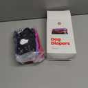 Pet Parents Washable Dog Diapers (3pack) + Extendrs of Durable Doggie Diapers, Premium Dog Diapers Female (Small, Princess) (Small (9-15"))