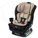 Britax Poplar S Convertible Car Seat, 2-in-1 Car Seat with Slim 17-Inch Design, ClickTight Technology, Sand Onyx, Manufacture Date: 02/28/2026