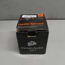 METOWARE Lunette Eye Lock Tow Drawbar Lock Heavy-Duty Steel Trailer Lock Fits All 2-1/2 to 3 Inch Lunette Eyes (Yellow)