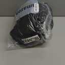 Bedsure Gentlesoft 100% Cotton Large Throw Blanket for Couch 50x70 inches - Breathable and Soft, Waffle Weave Throw Blanket for Office, Black