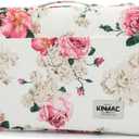 Kinmac 360 Heavy Duty Protective Laptop Computer Sleeve case Bag Cover with Handle for MacBook Pro 14 inch,14 inch-14.4 inch HP Lenovo Dell ASUS Acer Laptop (Peony)
