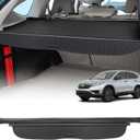 Powerty Retractable Cargo Cover for 2012-2016 Honda CRV, Canvas Texture Trunk Cover Privacy Screen Rear Security Shade for CR-V Accessories