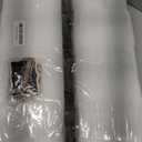 Set of 6 Glass Carafe with Lid, 1 Liter Beverage Serve ware Carafe, Clear Glass Pitcher for Mimosa Bar, Brunch, Cold Water, Juice, Milk, Iced Tea, Lemonade