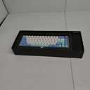 EPOMAKER Galaxy65 Wireless QMK/VIA Mechanical Keyboard, Ball-Catch Anodized Aluminum Custom Keyboard, Pre-Lubed Hot-Swappable Switch, RGB Backlit, Rotary Knob, 2.4Ghz/BT/Type-C (Silver)