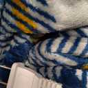 Electric Blanket Heated Throw, Soft Flannel 50"x60" Plaid Heating Blanket with 8 Hours Auto Off 10 Fast Heating Levels Machine Washable Sherpa Heated Blanket with Overheating Protection