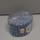 Mandala Crafts Flower Pattern 4 in 10 Yds Blue Bling Wrap Rhinestone Mesh Ribbon Crystal Diamond Wrap Rhinestone Strips Roll for Crafts Wedding Event Decoration