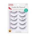 KISS Looks So Natural, False Eyelashes, 'Multipack - 03', 10mm, Includes, Easy to Apply, Reusable Lash Clusters