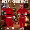 Unisex Adult Onesie Pajamas Animal One Piece Snug Fit Halloween Costume Sleepwear Homewear (Red, M)