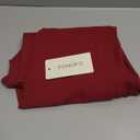 Yoga Pants Women, Flare Leggings for Women with Pockets Crossover High Waisted Bootcut Yoga Pants (Medium, Red)