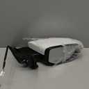 Passenger Side Mirror Compatible With 2016 2017 2018 2019 2020 2021 Honda Civic Coupe Sedan Hatchback,Mirror with Power Glass,Non-Heated,Manual Folding (Right-3pins, White)