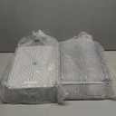 14 Pack Fridge Organizer, Stackable Refrigerator Organizer Bins with Lids, BPA-Free Fridge Organizers and Storage Containers for Fruit, Vegetable, Food, Drinks, Cereals, Clear